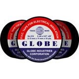 Tuğra Hırdavat Globe İzole Bant Siyah 10 lu Paket PVC Elektrik Izolasyon Bandı