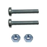 Tuğra Hırdavat M4x8mm Metrik Vida Ysb - Somunlu 100'Lü Takım