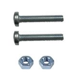 Tuğra Hırdavat M6x35mm Metrik Vida Ysb - Somunlu 100'Lü Takım