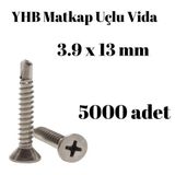 Tuğra Hırdavat Matkap Uçlu Vida YHB 3,9x13 mm 5000'li Paket