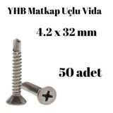 Tuğra Hırdavat Matkap Uçlu Vida YHB 4,2x32 50'li Paket