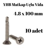 Tuğra Hırdavat Matkap Uçlu Vida YHB 4,8x100 10'lu Paket