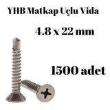 TUĞRA HIRDAVAT Matkap Uçlu Vida Yhb 4,8X22 1500'lü Paket