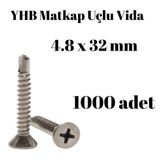 Tuğra Hırdavat Matkap Uçlu Vida YHB 4,8x32 1000'li Paket