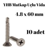 Tuğra Hırdavat Matkap Uçlu Vida YHB 4,8x60 10'lu Paket