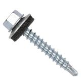 Tuğra Hırdavat Trapez Vida 6.3X38 Pullu Çatı Vidası 225 adet Matkap Uçlu DIN7504K