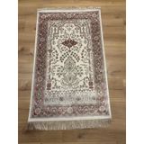 Tuğra İpek Seccade Halı %100 Bambu Doğal İplik 80x125 Cm