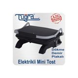 Tuğra Mini Tost Makinası Siyah T7550