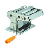 Tuğra Paslanmaz Çelik 150 mm Makarna ve Erişte Makinesı Büyük Boy Hamur Açıp ince ince Kıyan Makine