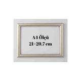 Tuğra Sanat Galerisi Standart A4 Çerçeve 21,0 X 29,7 Cm Iç Ölçü. Camlı 22 Mm Çerçeve