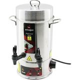 Tuğraçelik Armağan 40 Bardak Çay Otomatı Elektrikli Semaver Çay Makinesi Çift Musluk 4l 1000W 4.5A