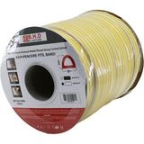 Tuğraçelik B.h.d 00480 Kapı ve Pencere Bobin Fitil Bandı D Profil 9x6 mm 100 M - Beyaz - 9 x 6 mm