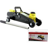 Tuğraçelik BHD-00366 2 Ton Arabalı Tekerlekli Timsah Kriko (Min. Yükseklik: 125MM, Max. Yükseklik: 300MM)