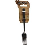 Tuğraçelik BOSS-716 Eko Çubuk Sade Metal Tatlı Çatal 6'lı 2mm