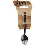Tuğraçelik Boss 718 Eko Çubuk Sade Metal Çay Kaşığı 6'lı Set