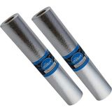 Tuğraçelik Delux Metalize 45CM x 3m Jumbo Büyük Çok Amaçlı Örtü- 40'li Paket