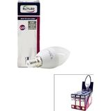 Tuğraçelik Elitled El-08-Y1 6W E14 Mum Tipi Beyaz LED Ampul 600 Lümen 6500K- 15'li Paket