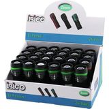 Tuğraçelik Ibico İ10-004 Zoomlu Mini El Feneri Metal Kasa- 24'li Paket