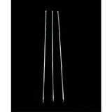 Tuğraçelik Ibico K-300 Kuşbaşı Metal Mangal Şişi 50 cm - Kalın Kare Burgulu- 100'LI Paket