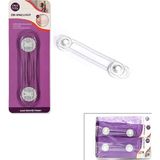 Tuğraçelik Ideal Baby Ide-08 Ide-17 Çok Amaçlı Dolap ve Çekmece Kilidi - Büyük Boy, Çocuk Emniyeti- 24'li Paket