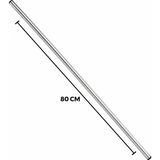Tuğraçelik Kalitra OKL-21002 Alüminyum Metal Oklava - 80 Cm- 25'li Paket