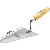 Tuğraçelik Kinetex KTX-1208 22CM Ahşap Saplı Çelik Sıva Mala- 12'li Paket