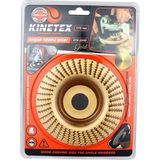 Tuğraçelik Kınetex KTX-3350 115MM Ahşap Disk Eğe Törpü Gold