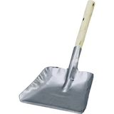 Tuğraçelik KRT-1063 Büyük Boy Renkli Metal Soba Küreği 22X20 cm - Ahşap Saplı 33,5 cm - 22 x 20 cm