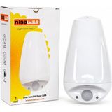 Tuğraçelik Nisaluce E2003-2 Çınar Sensörlü LED Aplik Duvar Lambası - E27, IP20, Soft, 0,4W ve 50W