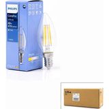 Tuğraçelik Philips Corepro LED Filament Rustik Ampul 4.3W E14 - 2700K, 470 Lümen, Cam Gövde, Kod 347267 00- 10'li Paket