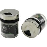 Tuğraçelik Qlux C-00342 Premium Spice Jar Cam Baharatlık ve Tuzluk 212 cc - Krom Kaplama Plastik Kapak 3 Döküm Ayarlı- 20'li Paket