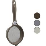 Tuğraçelik Qlux Fine Mesh L-00907 Ince Örgü Tel Süzgeç No-12 600 ml - Renkli Plastik Saplı