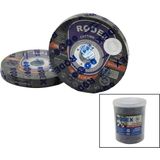 Tuğraçelik Rodex SRM-10115N 115MM x 1.0 x 22MM Inox Metal Kesici Disk (Spiral Taşı)- 10'li Paket