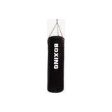 Tuğraçelik Stressboks Orta Boy Boks Torbası 70X25 cm (Zincirli Askı, Kum-Kumaş & Deri Parçaları)