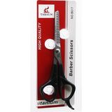 Tuğraçelik Taksun B-017 Titanium Berber Ara Makası 6½- 12'li Paket