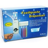 Tuğraçelik Toothpaste Dispenser JX-200 DMR-844 Otomatik Diş Macunu Sıkacak & 5'li Diş Fırçalık Seti