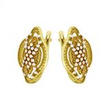 Tuğrul Altın T003435 Altın Küpe