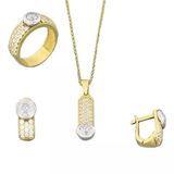Tuğrul Altın T004466 Altın Üçlü Set