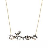 Tuğrul Altın T026773 Altın Love Kolye