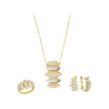 Tuğrul Altın T028530 Altın Üçlü Set