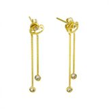 Tuğrul Altın T029172 Altın Küpe