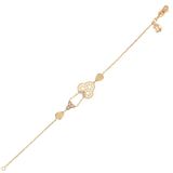 Tuğrul Altın T048696 Taşlı Altın Bileklik