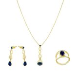 Tuğrul Altın T052523 Altın Üçlü Set