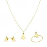 Tuğrul Altın T056544 Altın Üçlü Set