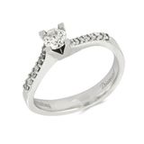 Tuğrul Altın T51 0.46 ct Pırlanta Tek Taş Yüzük