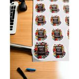 Tuğset Etiket Iyi Tatiller Tatil Başlıyor Yazılı Sticker Etiket - Karne Mezuniyet Hediyesi Etiketi 35 Adet