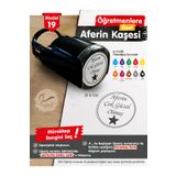 TUĞSET ETİKET Öğretmenlere Özel Aferin Kaşesi - Aferin Mühürü M19- T662