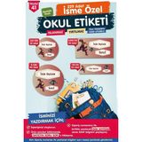 Tuğset Etiket Okul Etiketi Iron Man Kalem Defter Etiketi Özel Isim Yazılabilen Etiket Seti - Isim ETIKETI-T569-OE41