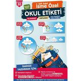 Tuğset Etiket Okul Etiketi Küçük Prens Kalem Defter Etiketi Özel Isim Yazılabilen Etiket Seti - Isim ETIKETI-T552-OE20