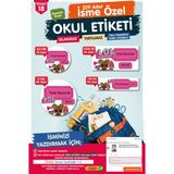 Tuğset Etiket Okul Etiketi Lol Bebek Kalem Defter Etiketi Özel Isim Yazılabilen Etiket Seti - Isim ETIKETI-T550-OE18